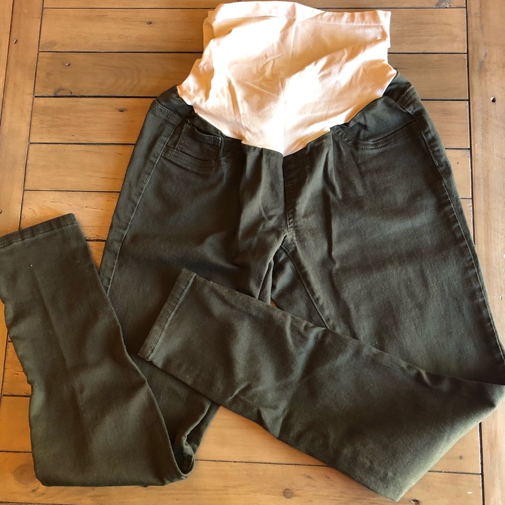 EUC Olive Maternity Pants